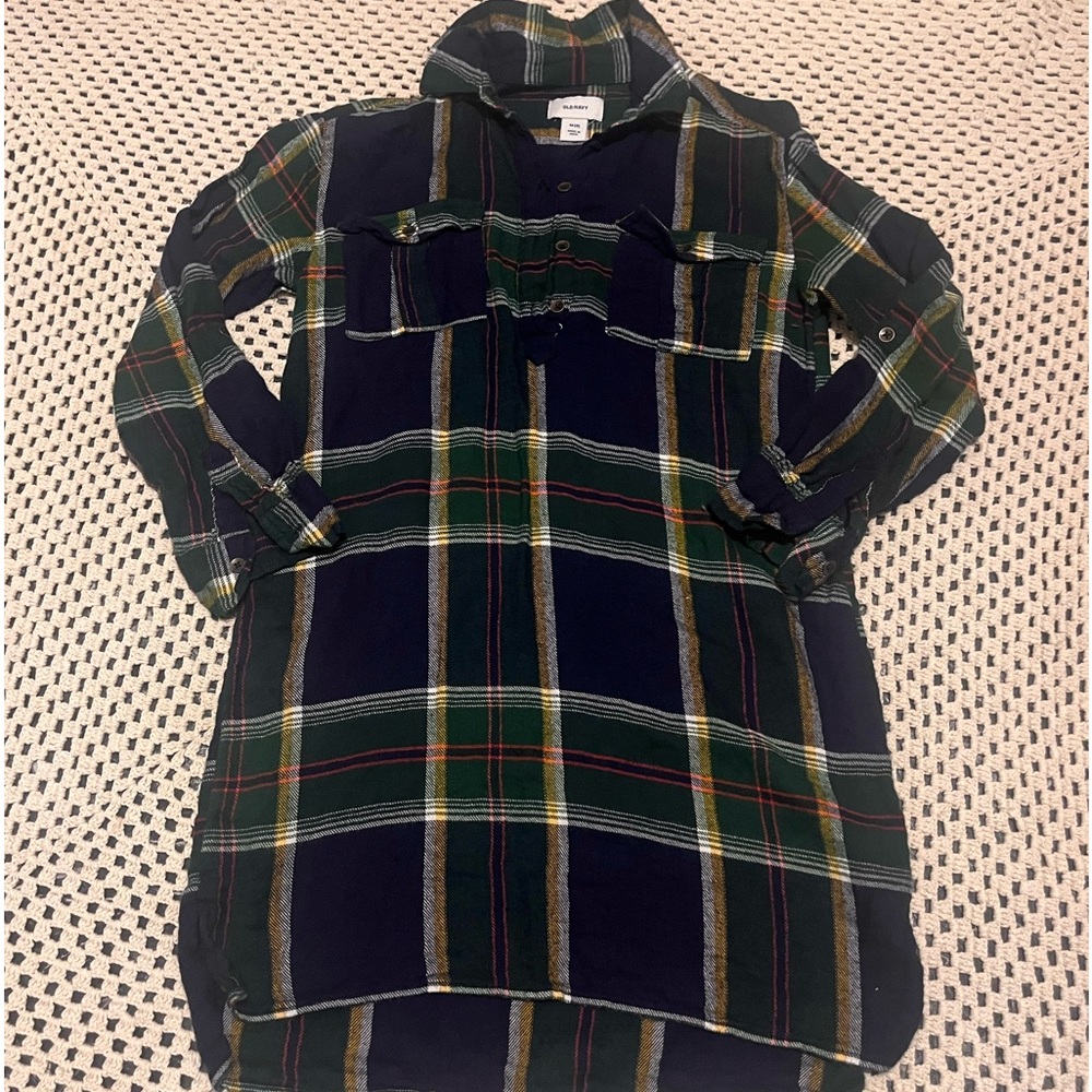 Quarter Button Flannel